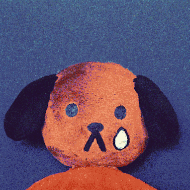 the dumb crying puppy